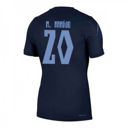 Virallinen pelipaita Uruguay Maximiliano Araujo 20 Vieras MM-kisat 2026 Lyhythihainen - Miesten