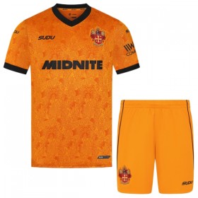 Virallinen pelipaita Wolverhampton Wanderers Koti 2026-27 Lyhythihainen - Lasten ( + Lyhyet housut )