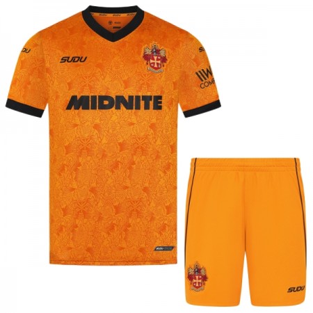 Virallinen pelipaita Wolverhampton Wanderers Koti 2026-27 Lyhythihainen - Lasten ( + Lyhyet housut )