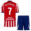 Virallinen pelipaita Atlético Madrid Griezmann 7 Koti 2026-27 Lyhythihainen - Lasten ( + Lyhyet housut )