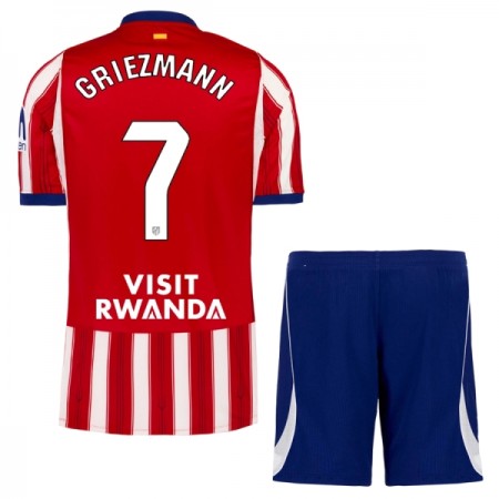 Virallinen pelipaita Atlético Madrid Griezmann 7 Koti 2026-27 Lyhythihainen - Lasten ( + Lyhyet housut )