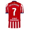 Virallinen pelipaita Atlético Madrid Griezmann 7 Koti 2026-27 Lyhythihainen - Miesten Virallinen pelipaita Atlético Madrid Griezmann 7 Koti 2026-27 Lyhythihainen - Miesten
