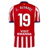 Virallinen pelipaita Atlético Madrid J. Alvarez 19 Koti 2026-27 Lyhythihainen - Miesten Virallinen pelipaita Atlético Madrid J. Alvarez 19 Koti 2026-27 Lyhythihainen - Miesten