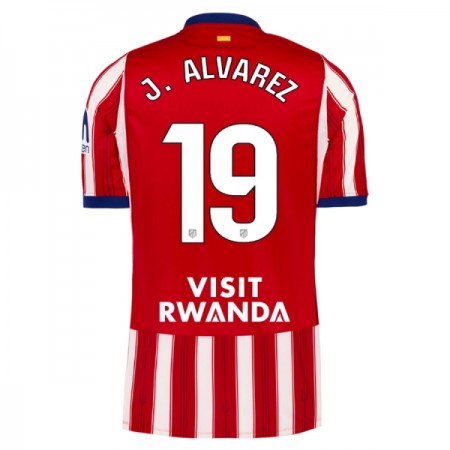 Virallinen pelipaita Atlético Madrid J. Alvarez 19 Koti 2026-27 Lyhythihainen - Miesten Virallinen pelipaita Atlético Madrid J. Alvarez 19 Koti 2026-27 Lyhythihainen - Miesten