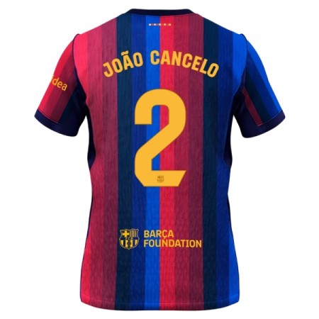 Virallinen pelipaita FC Barcelona Joao Cancelo 2 Koti 2026-27 Lyhythihainen - Miesten Virallinen pelipaita FC Barcelona Joao Cancelo 2 Koti 2026-27 Lyhythihainen - Miesten