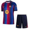 Virallinen pelipaita FC Barcelona Koti 2026-27 Lyhythihainen - Lasten ( + Lyhyet housut ) Virallinen pelipaita FC Barcelona Koti 2026-27 Lyhythihainen - Lasten ( + Lyhyet housut )