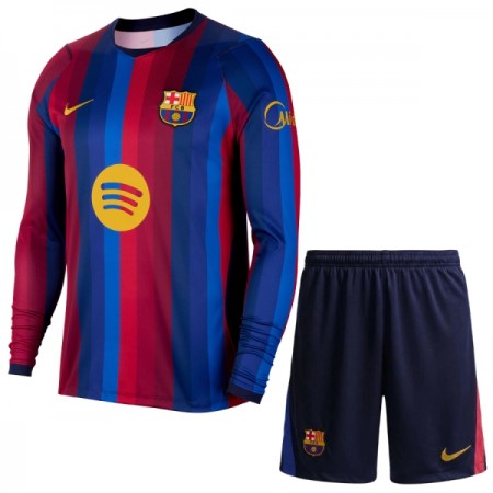 Virallinen pelipaita FC Barcelona Koti 2026-27 Pitkähihainen - Lasten ( + Lyhyet housut ) Virallinen pelipaita FC Barcelona Koti 2026-27 Pitkähihainen - Lasten ( + Lyhyet housut )