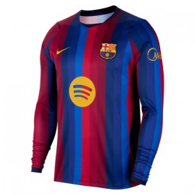Virallinen pelipaita FC Barcelona Koti 2026-27 Pitkähihainen - Miesten