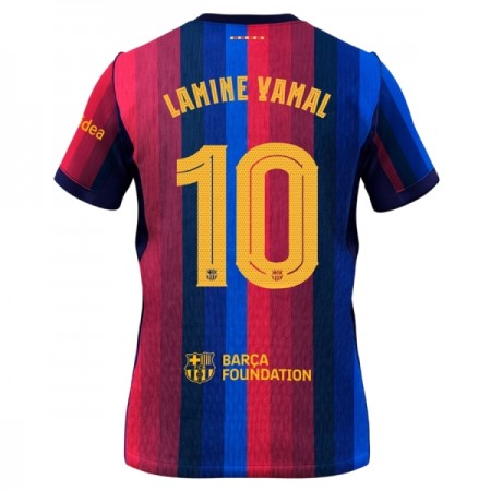 Virallinen pelipaita FC Barcelona Lamine Yamal 10 Koti 2026-27 Lyhythihainen - Miesten Virallinen pelipaita FC Barcelona Lamine Yamal 10 Koti 2026-27 Lyhythihainen - Miesten
