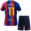 Virallinen pelipaita FC Barcelona Raphinha 11 Koti 2026-27 Lyhythihainen - Lasten ( + Lyhyet housut ) Virallinen pelipaita FC Barcelona Raphinha 11 Koti 2026-27 Lyhythihainen - Lasten ( + Lyhyet housut )