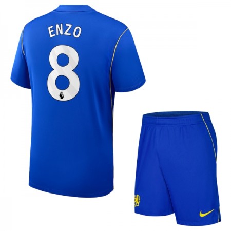Virallinen pelipaita Chelsea Enzo 8 Koti 2026-27 Lyhythihainen - Lasten ( + Lyhyet housut ) Virallinen pelipaita Chelsea Enzo 8 Koti 2026-27 Lyhythihainen - Lasten ( + Lyhyet housut )