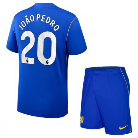 Virallinen pelipaita Chelsea Joao Pedro 20 Koti 2026-27 Lyhythihainen - Lasten ( + Lyhyet housut ) Virallinen pelipaita Chelsea Joao Pedro 20 Koti 2026-27 Lyhythihainen - Lasten ( + Lyhyet housut )