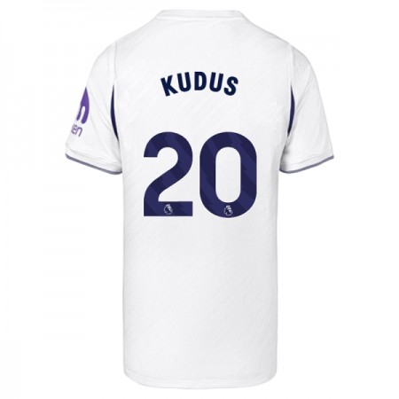 Virallinen pelipaita Tottenham Hotspur Kudus 20 Koti 2026-27 Lyhythihainen - Miesten Virallinen pelipaita Tottenham Hotspur Kudus 20 Koti 2026-27 Lyhythihainen - Miesten