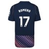 Virallinen pelipaita Tottenham Hotspur Romero 17 Vieras 2026-27 Lyhythihainen - Lasten ( + Lyhyet housut )