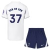 Virallinen pelipaita Tottenham Hotspur Van De Ven 37 Koti 2026-27 Lyhythihainen - Lasten ( + Lyhyet housut )