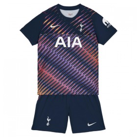 Virallinen pelipaita Tottenham Hotspur Vieras 2026-27 Lyhythihainen - Lasten ( + Lyhyet housut )