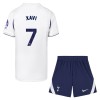 Virallinen pelipaita Tottenham Hotspur Xavi 7 Koti 2026-27 Lyhythihainen - Lasten ( + Lyhyet housut )