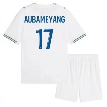 Virallinen pelipaita Olympique de Marseille Aubameyang 17 Koti 2026-27 Lyhythihainen - Lasten ( + Lyhyet housut ) Virallinen pelipaita Olympique de Marseille Aubameyang 17 Koti 2026-27 Lyhythihainen - Lasten ( + Lyhyet housut )