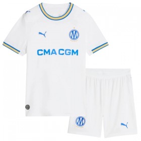 Virallinen pelipaita Olympique de Marseille Greenwood 10 Koti 2026-27 Lyhythihainen - Lasten ( + Lyhyet housut )