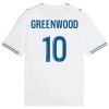 Virallinen pelipaita Olympique de Marseille Greenwood 10 Koti 2026-27 Lyhythihainen - Miesten Virallinen pelipaita Olympique de Marseille Greenwood 10 Koti 2026-27 Lyhythihainen - Miesten