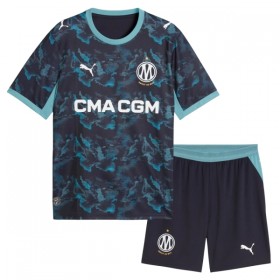 Virallinen pelipaita Olympique de Marseille Greenwood 10 Vieras 2026-27 Lyhythihainen - Lasten ( + Lyhyet housut )