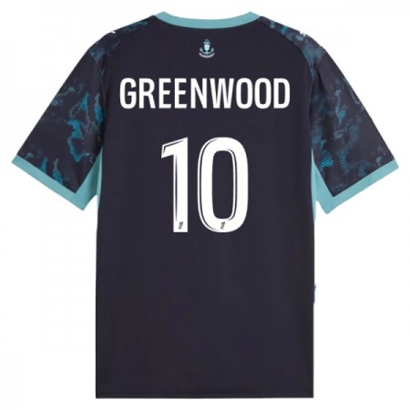 Virallinen pelipaita Olympique de Marseille Greenwood 10 Vieras 2026-27 Lyhythihainen - Miesten