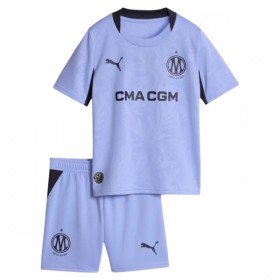 Virallinen pelipaita Olympique de Marseille Kolmas 2026-27 Lyhythihainen - Lasten ( + Lyhyet housut )