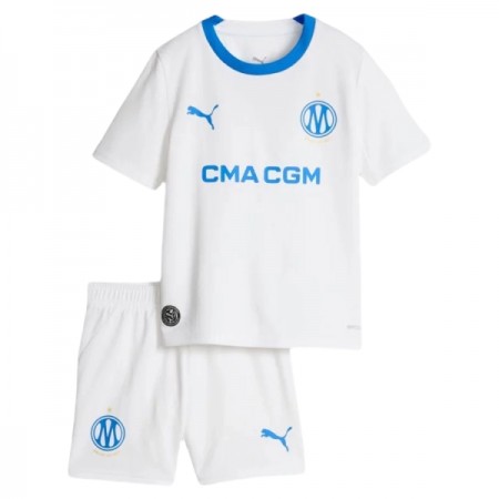 Virallinen pelipaita Olympique de Marseille Koti 2026-27 Lyhythihainen - Lasten ( + Lyhyet housut ) Virallinen pelipaita Olympique de Marseille Koti 2026-27 Lyhythihainen - Lasten ( + Lyhyet housut )
