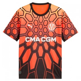 Virallinen pelipaita Olympique de Marseille Koti 2026-27 Lyhythihainen Oranssi - Miesten