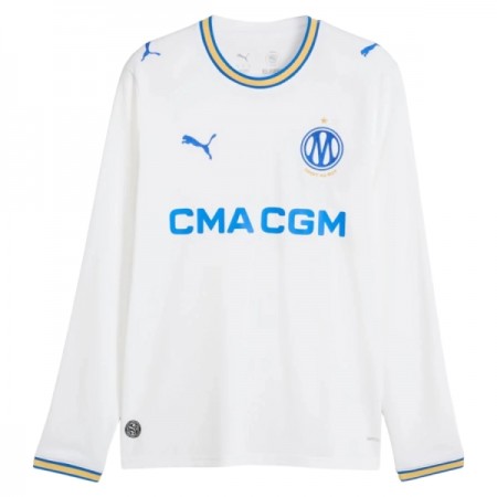 Virallinen pelipaita Olympique de Marseille Koti 2026-27 Pitkähihainen - Miesten Virallinen pelipaita Olympique de Marseille Koti 2026-27 Pitkähihainen - Miesten