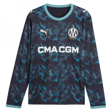 Virallinen pelipaita Olympique de Marseille Vieras 2026-27 Pitkähihainen - Miesten