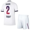 Virallinen pelipaita Paris Saint-Germain Hakimi 2 Vieras 2026-27 Lyhythihainen - Lasten ( + Lyhyet housut ) Virallinen pelipaita Paris Saint-Germain Hakimi 2 Vieras 2026-27 Lyhythihainen - Lasten ( + Lyhyet housut )