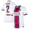 Virallinen pelipaita Paris Saint-Germain Hakimi 2 Vieras 2026-27 Lyhythihainen - Miesten