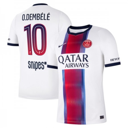 Virallinen pelipaita Paris Saint-Germain O. Dembele 10 Vieras 2026-27 Lyhythihainen - Miesten