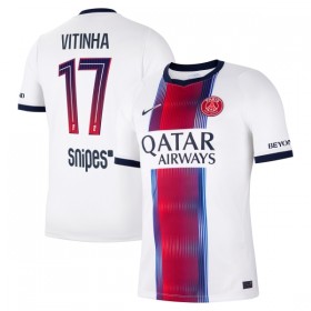Virallinen pelipaita Paris Saint-Germain Vitinha 17 Vieras 2026-27 Lyhythihainen - Miesten