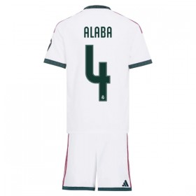 Virallinen pelipaita Real Madrid Alaba 4 Koti 2026-27 Lyhythihainen - Lasten ( + Lyhyet housut )
