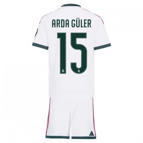 Virallinen pelipaita Real Madrid Arda Guler 15 Koti 2026-27 Lyhythihainen - Lasten ( + Lyhyet housut )