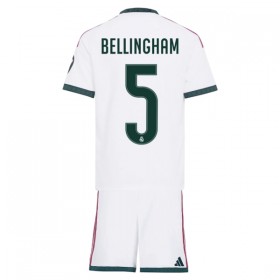 Virallinen pelipaita Real Madrid Bellingham 5 Koti 2026-27 Lyhythihainen - Lasten ( + Lyhyet housut )