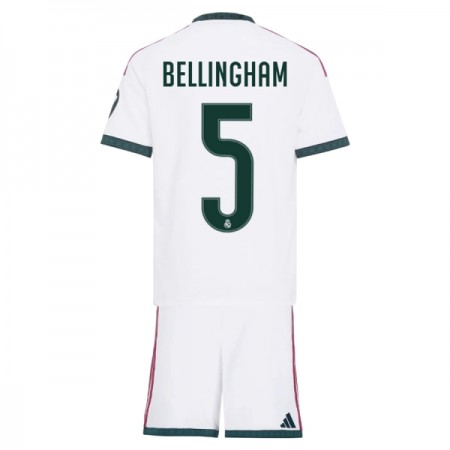 Virallinen pelipaita Real Madrid Bellingham 5 Koti 2026-27 Lyhythihainen - Lasten ( + Lyhyet housut )