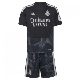 Virallinen pelipaita Real Madrid Courtois 1 Maalivahti Koti 2026-27 Lyhythihainen - Lasten ( + Lyhyet housut )
