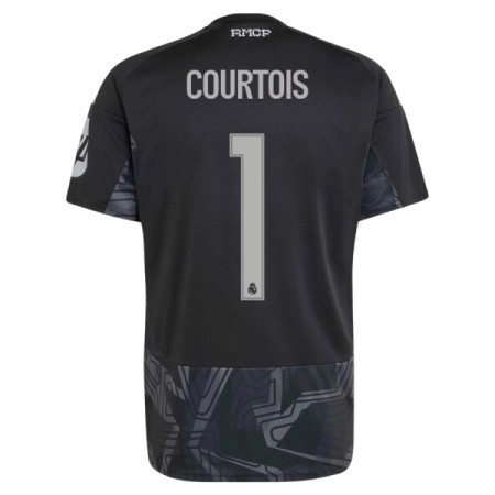 Virallinen pelipaita Real Madrid Courtois 1 Maalivahti Koti 2026-27 Lyhythihainen - Miesten