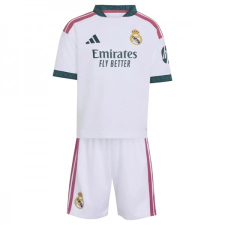 Virallinen pelipaita Real Madrid Koti 2026-27 Lyhythihainen - Lasten ( + Lyhyet housut ) Virallinen pelipaita Real Madrid Koti 2026-27 Lyhythihainen - Lasten ( + Lyhyet housut )