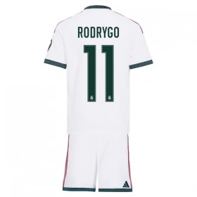 Virallinen pelipaita Real Madrid Rodrygo 11 Koti 2026-27 Lyhythihainen - Lasten ( + Lyhyet housut )