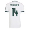 Virallinen pelipaita Real Madrid Tchouameni 14 Koti 2026-27 Lyhythihainen - Miesten