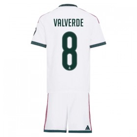 Virallinen pelipaita Real Madrid Valverde 8 Koti 2026-27 Lyhythihainen - Lasten ( + Lyhyet housut )