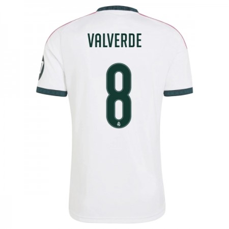 Virallinen pelipaita Real Madrid Valverde 8 Koti 2026-27 Lyhythihainen - Miesten