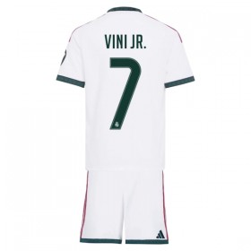 Virallinen pelipaita Real Madrid Vini JR 7 Koti 2026-27 Lyhythihainen - Lasten ( + Lyhyet housut )