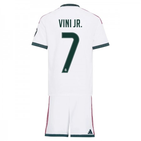 Virallinen pelipaita Real Madrid Vini JR 7 Koti 2026-27 Lyhythihainen - Lasten ( + Lyhyet housut )