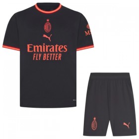 Virallinen pelipaita AC Milan Kolmas 2026-27 Lyhythihainen - Lasten ( + Lyhyet housut )