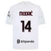 Virallinen pelipaita AC Milan Modrić 14 Vieras 2026-27 Lyhythihainen - Miesten